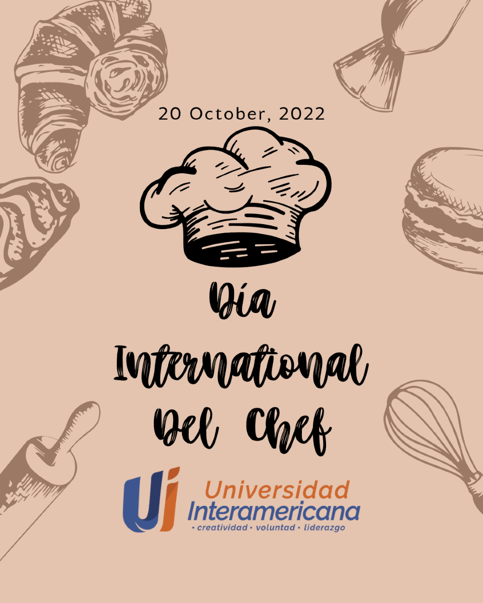 ¡Hoy es el DÍA DEL CHEF! ‍🥳 Celebramos a todos los LICENCIADOS EN GASTRONOMÍA Y ADMINISTRACIÓN DE RESTAURANTES 👨🏽‍🍳👩🏽‍🍳 que hacen de esta vida algo lleno de sabores. ¡Si conoces alguno etiquetarlo!✨🦅
#Diadelchef #gastronomia #universidadinteramericana #lainter