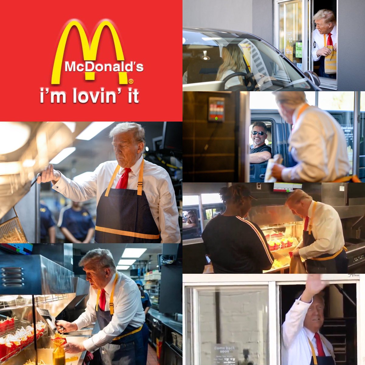 internetabyss's tweet image. TRUMP is the GOAT, TRUMP is LEGEND, TRUMP is the PEOPLE’s PRESIDENT and I’m Lovin’ it!!!!