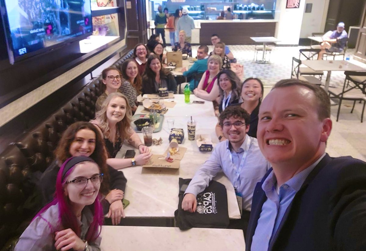 MeredithKHerman's tweet image. Turns out not many (budget friendly) restaurants in Vegas take groups of 20+ people on short notice 😂
#CAP24 #pathX #pathmatch2025