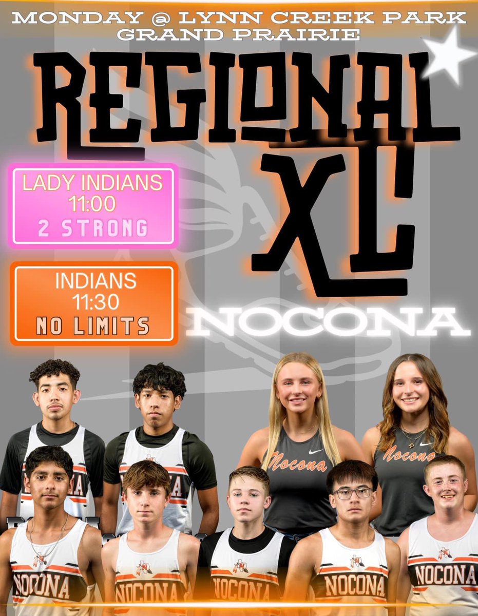 SommerS48363534's tweet image. Let's go Nocona!🧡
#2strong
#nolimits
@bayss07 @reaganph1pps @IndianAthletics