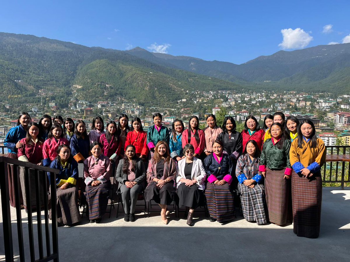 singhsimren's tweet photo. @ICAAPAC Women's Committee is in #Bhutan for the Training of Trainers on Climate and Action for Women Cooperators (#SDG13). A new initiative in partnership with @NATCCO,  it focuses on climate change concepts, solutions, role of women, &amp; showcasing the co-op impact to the world. https://t.co/vm3nmAvjWq