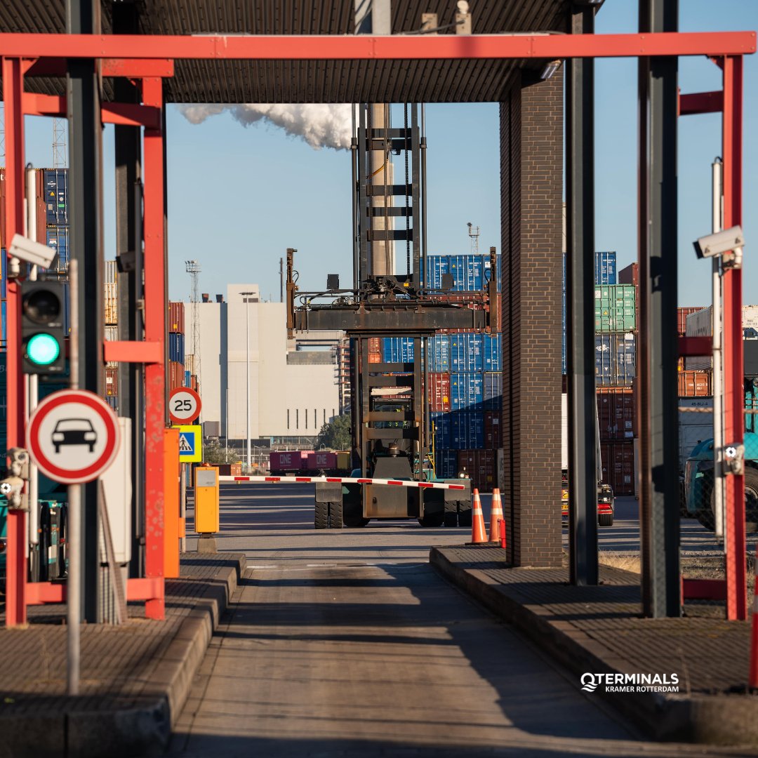 At QTerminals Kramer Rotterdam, we are proud to be a key player in the logistics network in the port of Rotterdam, Europe's largest port! 

#QTerminals #QTerminalsKramerRotterdam #Container #ContainerTerminal #EmptyDepot #ContainerHandling #Logistics #PortOfRotterdam