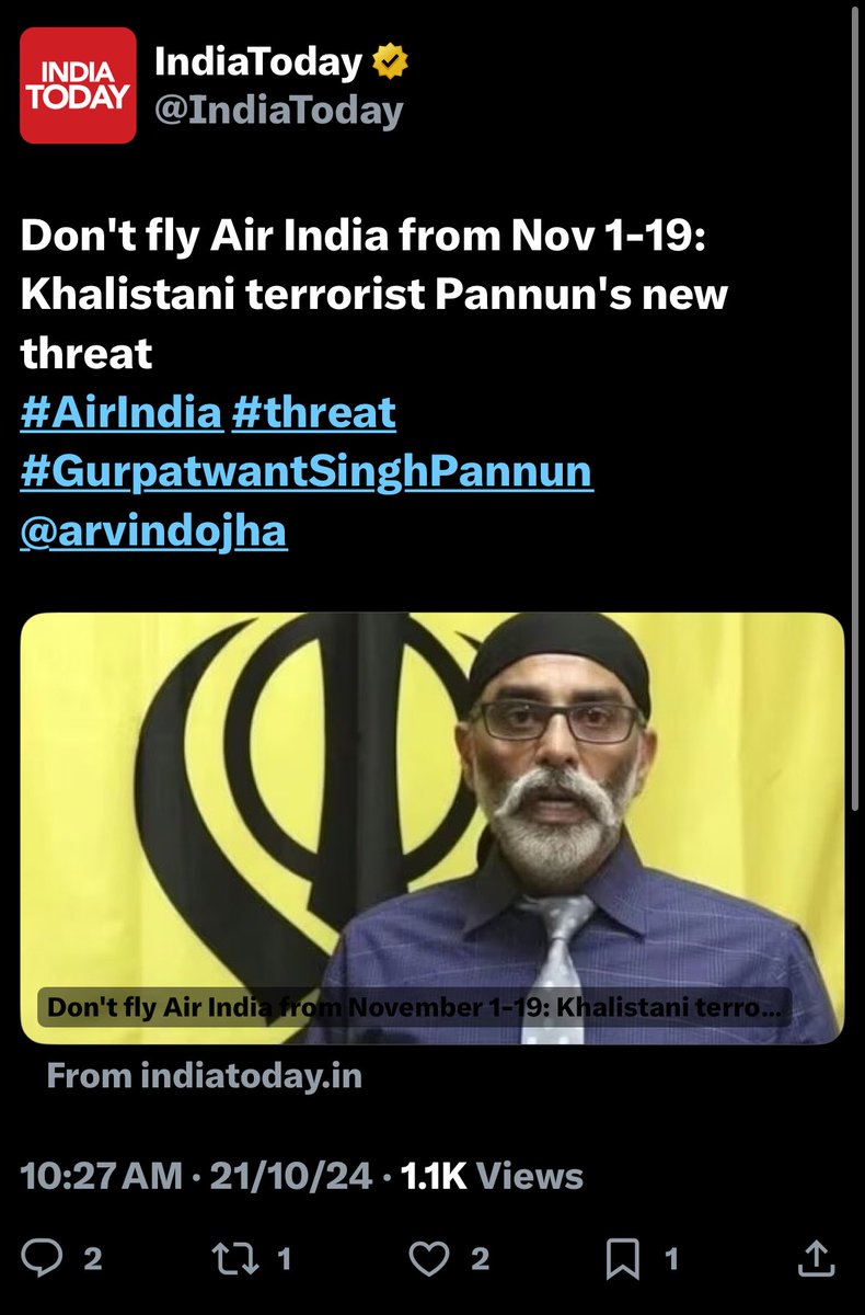 Comes under first amendment I guess? 

Unless an aircraft doesn’t crash or get hijacked, god forbid, a crime hasn’t been committed, hence a mere threat if made by an American is not to be acted upon by US law enforcement. 

Okay.