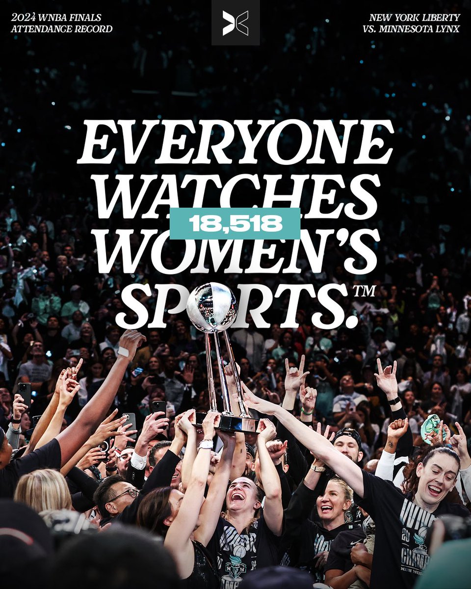This Finals series average attendance sets a new RECORD for a <a href="/WNBA/">WNBA</a> Finals - MOST ATTENDED EVER 🥹 

#wnba #basketball #fans