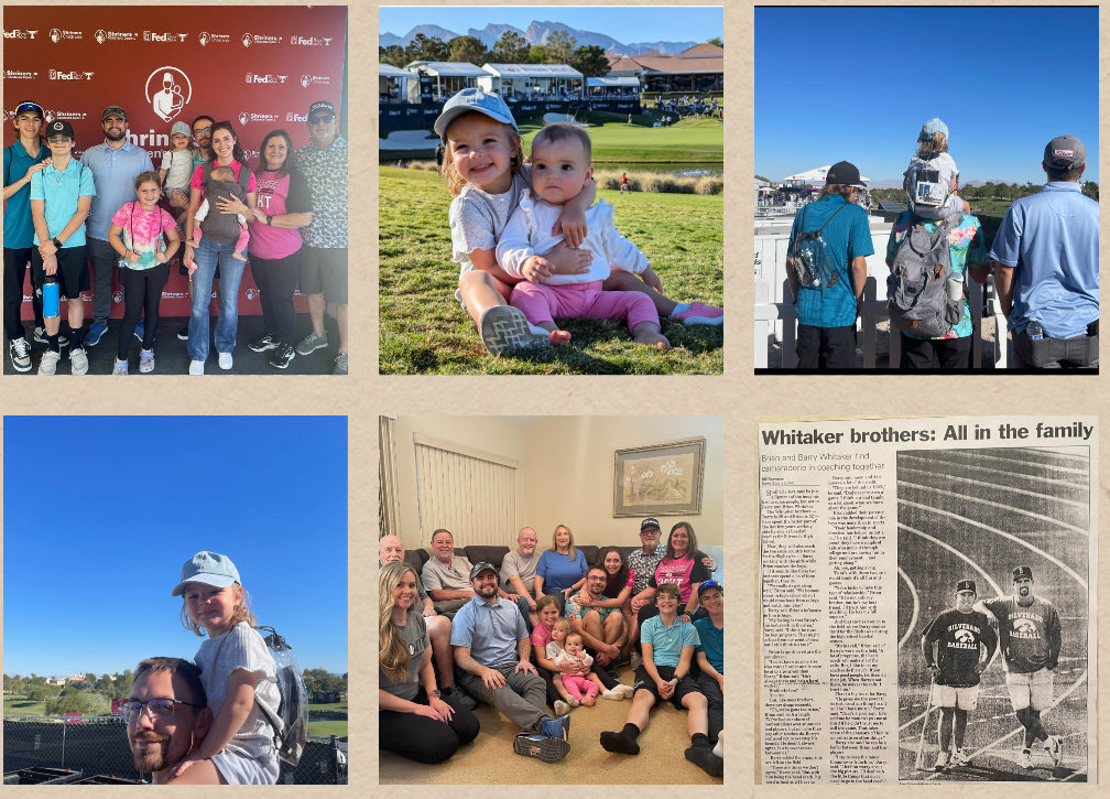 Brian Whitaker (@papawhit12) on Twitter photo Fun @ShrinersOpen 🏌🏻
Thank you <a href="/TaoTaormina/">Kim Taormina</a> 🙏🏼
Followed by family reunion with cousin. Excellent day! <a href="/Koniwhit/">Koni Whitaker</a> <a href="/cwhitlarsen/">Christene Larsen</a> <a href="/McCrakkn/">McKay Larsen</a> <a href="/mr_oreo_man/">Travis Whitaker</a> <a href="/Kyle_WhitakerLV/">Kyle Whitaker</a> <a href="/dnicole219/">Danielle Whitaker</a> #fallup <a href="/PapaWhit12/">Brian Whitaker</a> Fun @ShrinersOpen 🏌🏻
Thank you <a href="/TaoTaormina/">Kim Taormina</a> 🙏🏼
Followed by family reunion with cousin. Excellent day! <a href="/Koniwhit/">Koni Whitaker</a> <a href="/cwhitlarsen/">Christene Larsen</a> <a href="/McCrakkn/">McKay Larsen</a> <a href="/mr_oreo_man/">Travis Whitaker</a> <a href="/Kyle_WhitakerLV/">Kyle Whitaker</a> <a href="/dnicole219/">Danielle Whitaker</a> #fallup <a href="/PapaWhit12/">Brian Whitaker</a>