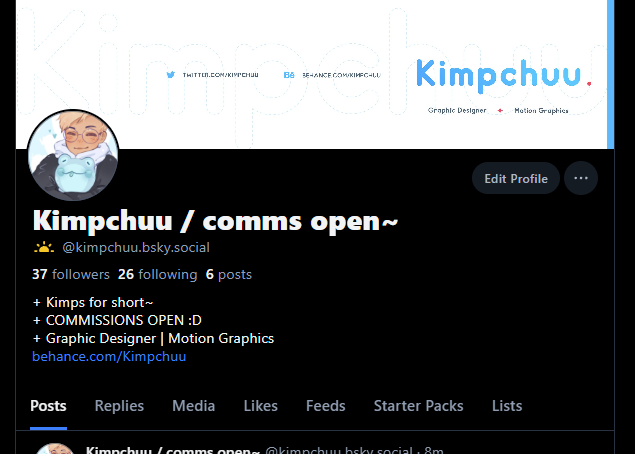 Kimpchuu / coms open! tweet media