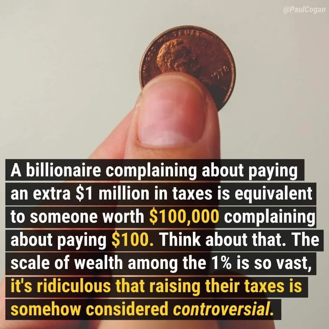 DemCastUSA's tweet photo. Raising taxes on the rich shouldn't be controversial. #UnionsForAll https://t.co/8k6Pn8IvaX