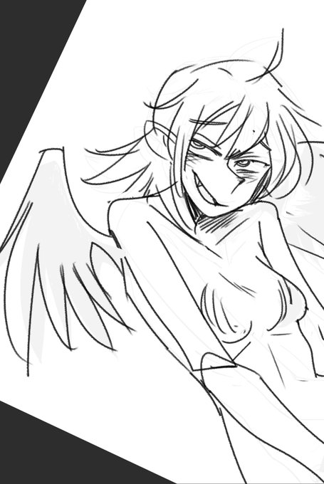 いま描くとどうなるのかな…と思って描いてみた落書きをばこそっと 