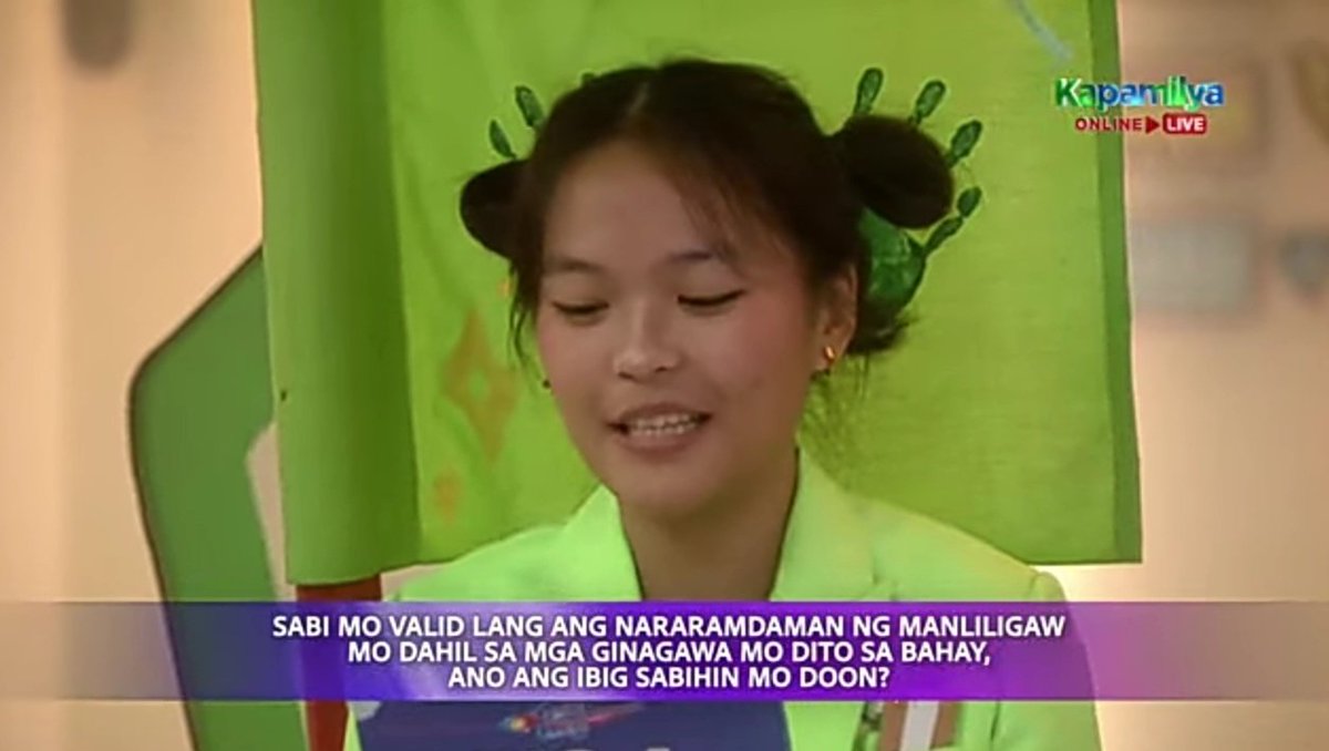i_love_chaeng's tweet photo. Diba nabigyan na ng closure yung about sa pagiging clingy ni Fyang? Nung rap battle pa yon ah. Are they seriously can't understand it or they just choose not to.

BBS FYANG
#SofiaSmith #fyangpbb #fyang
#PBBGen11BigFourTapatan https://t.co/7yqqqR9ya4