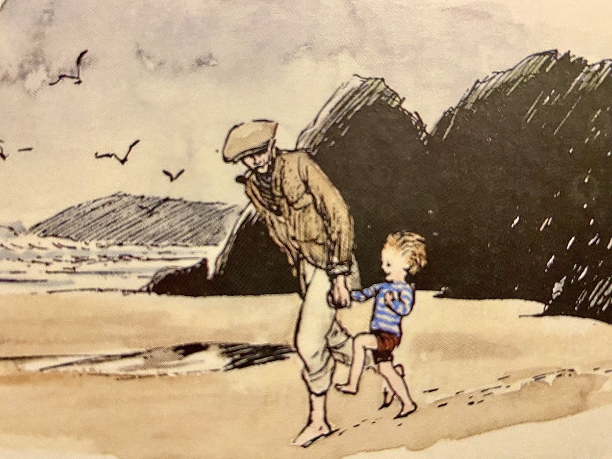 There was a roaring in the sky;
The sea-gulls cried as they blew by,
We tried to talk, but had to shout -
Nobody else was out.
When we got home, we had sand in the hair,
In the eyes and the ears and everywhere. ~A.A.Milne #wind #StormAshley