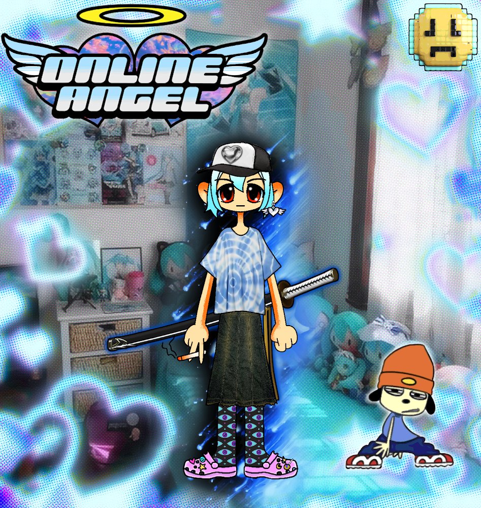 I'm an online angel, I only exist on the blockchain <a href="/Super2000online/">✨*~☆ Super 2000 online ☆~*✨(MINTING NOW!)</a>
