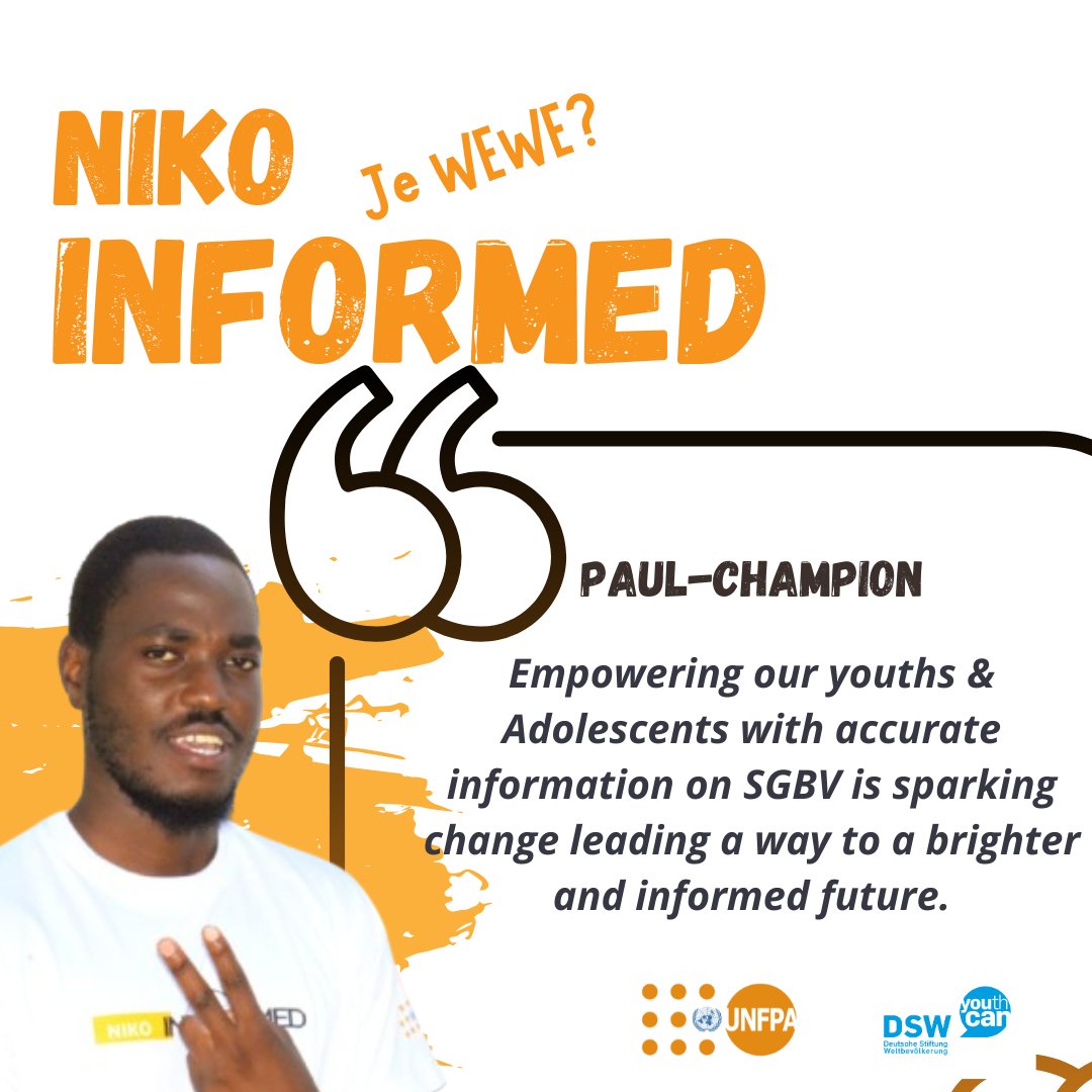 Empowering Youth, Engaging Communities, Inspiring Change – driving impact through knowledge and collective action.
Niko informed je wewe???