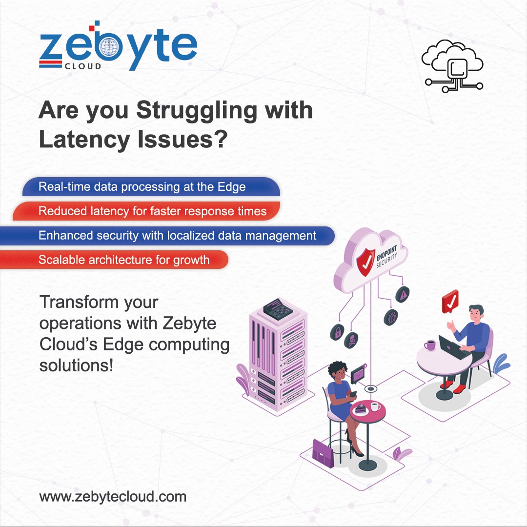 ZebyteRental's tweet image. Are latency issues slowing down your applications? Zebyte Cloud’s Edge Computing solutions offer real-time data processing to enhance performance and reduce response times. #ZebyteCloud #EdgeComputing #EdgeComputingSolutions