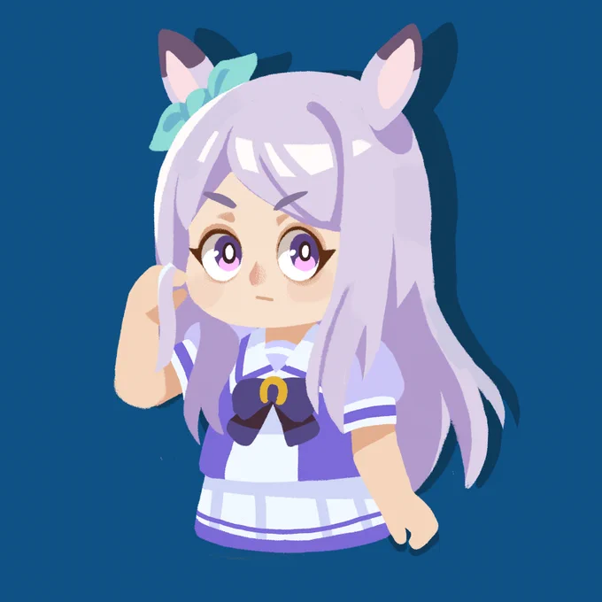 別のスタイルで描ってみました 