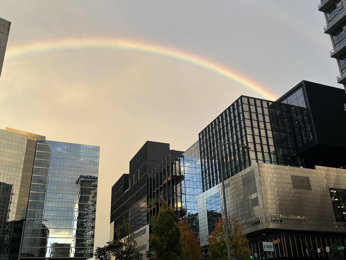 Thank you @INFORMS2024 for the cool display outside the Convention Center Summit building today! 😉🌈 #INFORMS2024