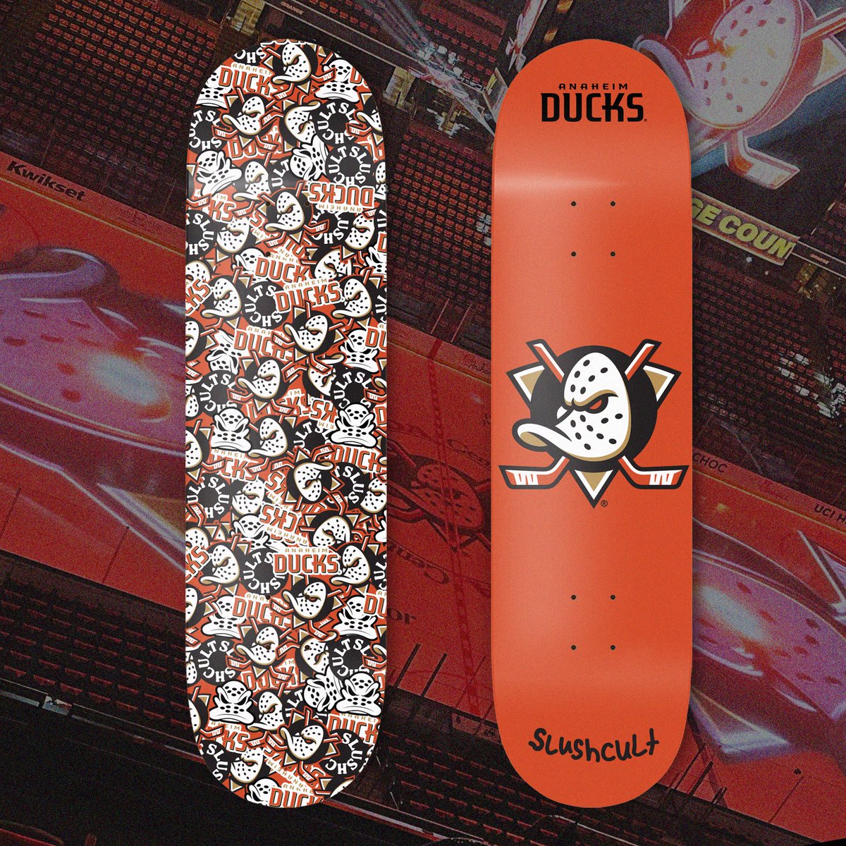 #flytogether Decks we made for the <a href="/AnaheimDucks/">Anaheim Ducks</a>!!!