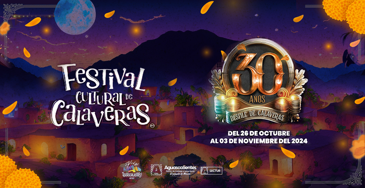 VengaLaAlegria's tweet photo. ¡30 años celebrando nuestras raíces! #VivaAguascalientes
Vive la tradición y el arte en el “Festival Cultural de Calaveras” #FCDC2024 en Aguascalientes, del 26 de octubre al 03 de noviembre.
¡No te lo puedes perder! @Aguascalientes
#SecTurAgs https://t.co/LZCMyzLTmI
