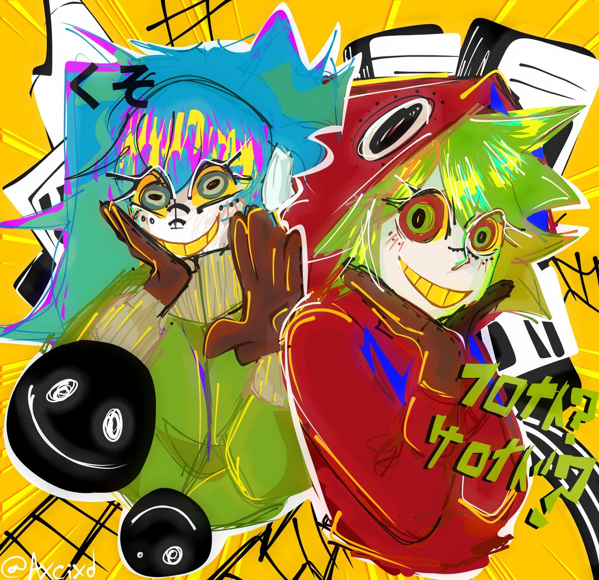 wiiaxcixd's tweet photo. Matryoshka 

#art #vocaloid #HatsuneMikuArt #GUMI #HatsuneMiku https://t.co/tTE6hvjVGn