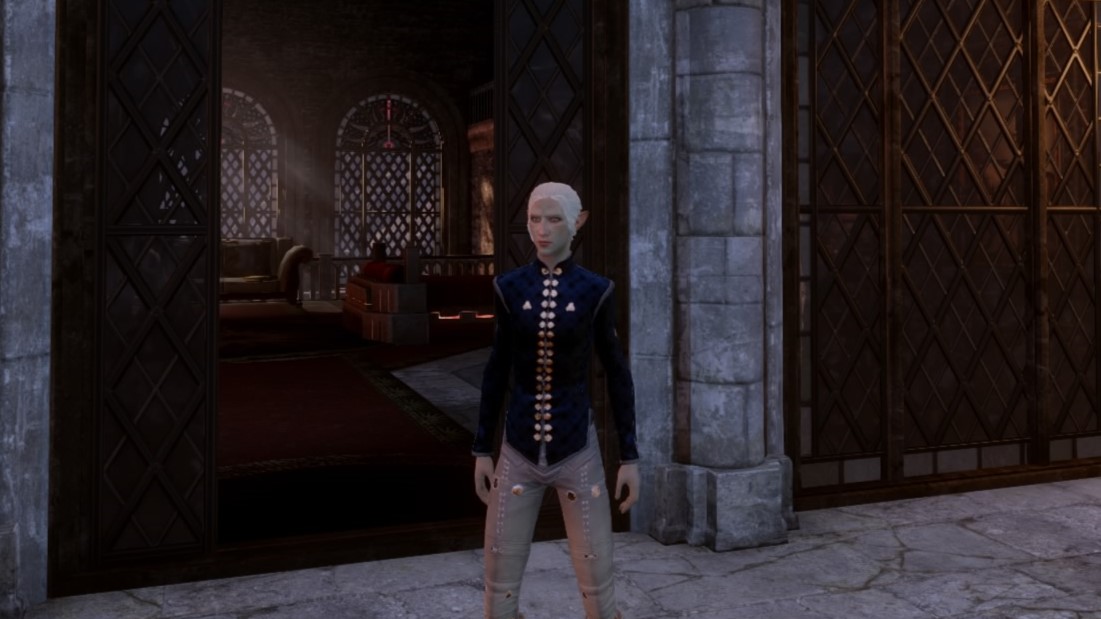 Its_The_Meek's tweet photo. @Deezm0 Yes indeed!!
Minus the Makeup and Face Tattoo- Tada another old elf man!!

(apologies it took me a few days to access my save and get the screenshots transferred. PS4 recently transferred from PS3, sadly. Made things a bit of a headache- might have changed his face it warned me) https://t.co/9duwHtOoUW