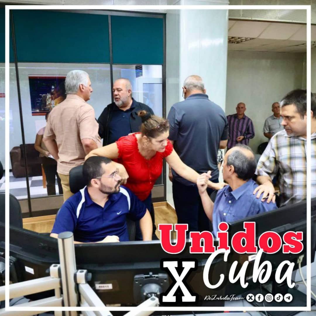 La Dirección del país trabaja sin descanso para que se restablezca el Sistema Electrico Nacional  junto a nuestro Presidente Miguel Diaz-Canel .#UnidosXCuba #CubaPorLaVida #TumbaElBloqueo <a href="/cubacooperaven/">Brigada Médica Cubana en Venezuela</a> <a href="/Cubacooperabol2/">Brigada Médica 🇨🇺 Bolívar🇻🇪</a> <a href="/DrYusleivy/">Dr. Yusleivy Martínez</a>
