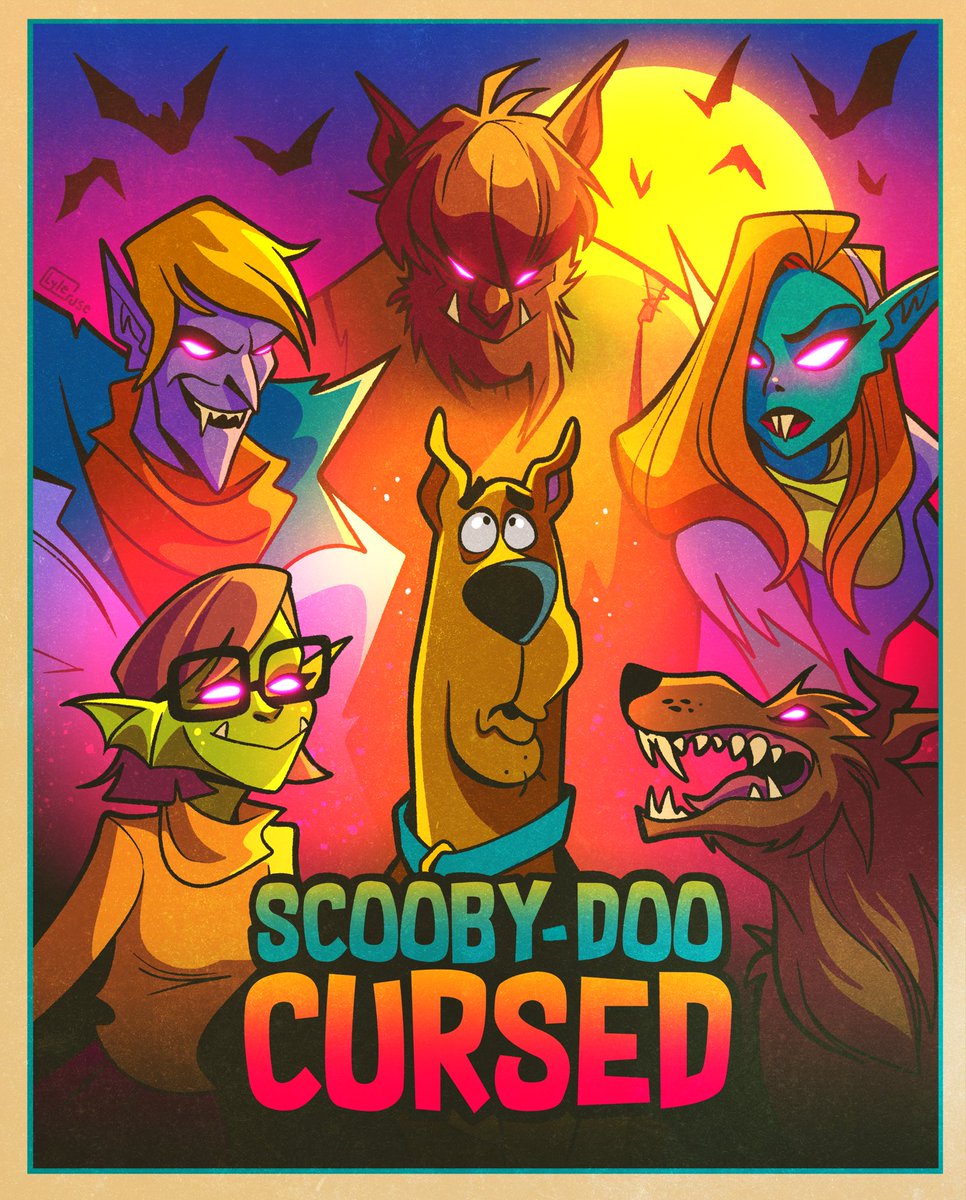 Lyle_Cruse's tweet image. My original poster for Scooby Doo Cursed

Jinkins! Mystery Inc. are transformed into monsters and only Scoob can save the day!

#ScoobyDoo
