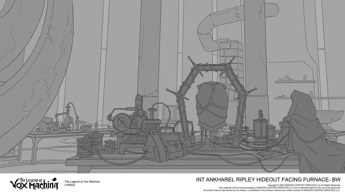 mxu_art's tweet image. Background layouts for Ripley's hideout in ep 2
3D model of all those arches made by @edvargasart
#CriticalRole #TheLegendofVoxMachina #LVMSpoilers #LVMCrew