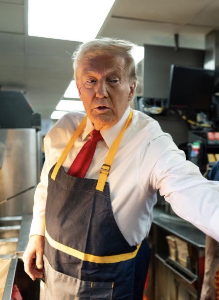 LawyersAnd's tweet photo. Trump won’t debate Kamala again because he’s a McChicken. https://t.co/jaLNINhEVF