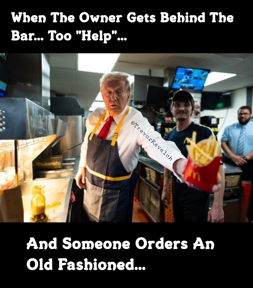 TrevorKeveloh's tweet image. If you've ever bartended. 
You get it. 
#bartender #BarLife