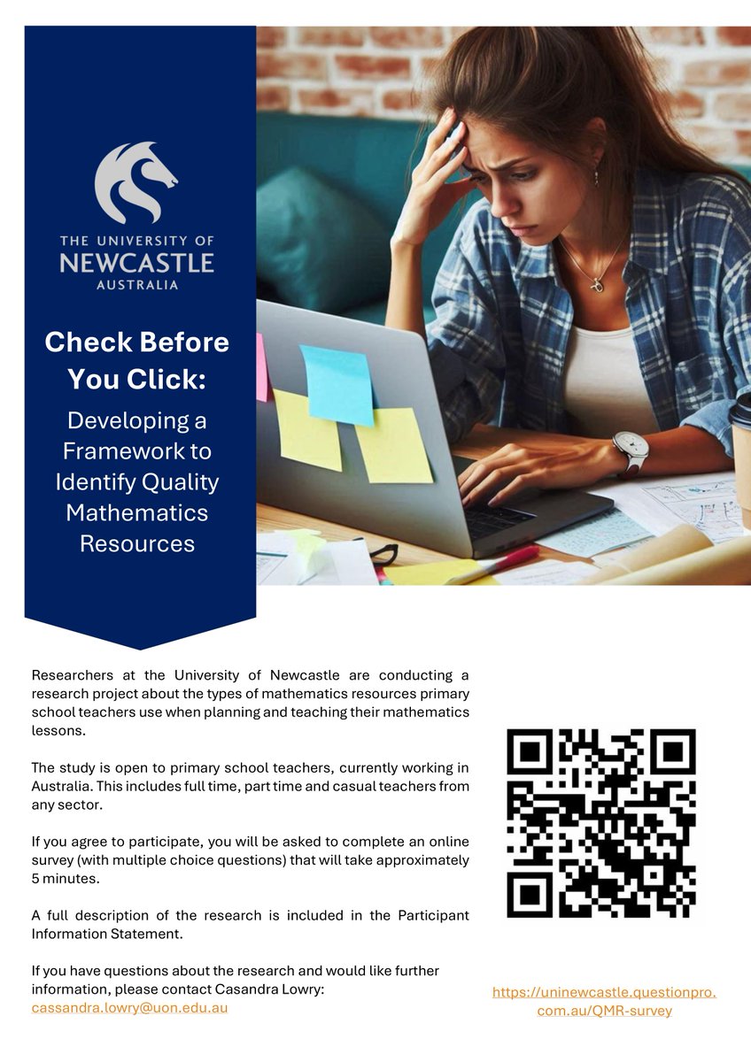 cass_lowry's tweet photo. Looking forward to presenting at this year's @maths_vic annual conference #MAVCON and sharing my research related to quality maths resources. If you would like to be part of my @Uni_Newcastle survey, click here: https://t.co/mRkN91DeT2 https://t.co/OpyNXMSAoI