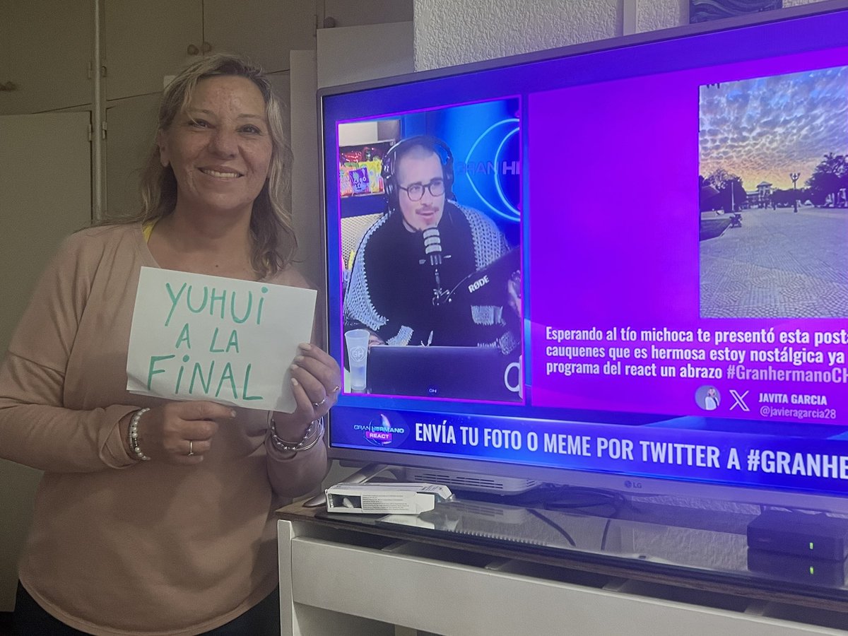 Hola Tío <a href="/ClaudioMichaux/">Claudio Michaux</a> Mi mamá se volvió más Fan de Yuhui que yo 😎 Saludos desde Mar del Plata Argentina 🇦🇷 #GranHermanoCHV