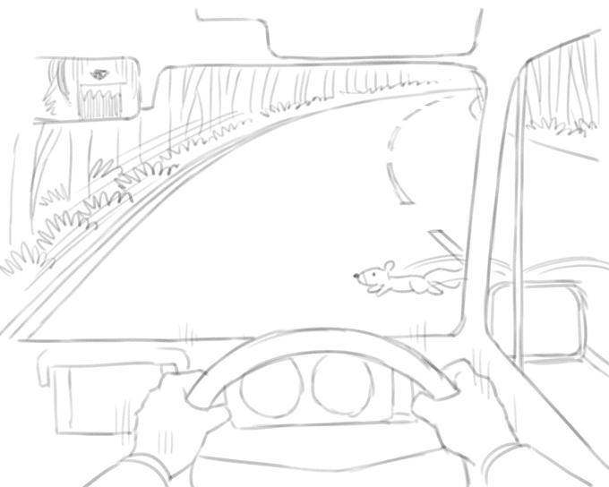 山道を突然飛び出してきたリス轢いてしまったんじゃないかとすぐ車停めてその辺り確認したけど死骸が見つからなかったんで、きっと上手く躱して逃げ切ったのだろうと思われり。心臓止まるかと思った。 