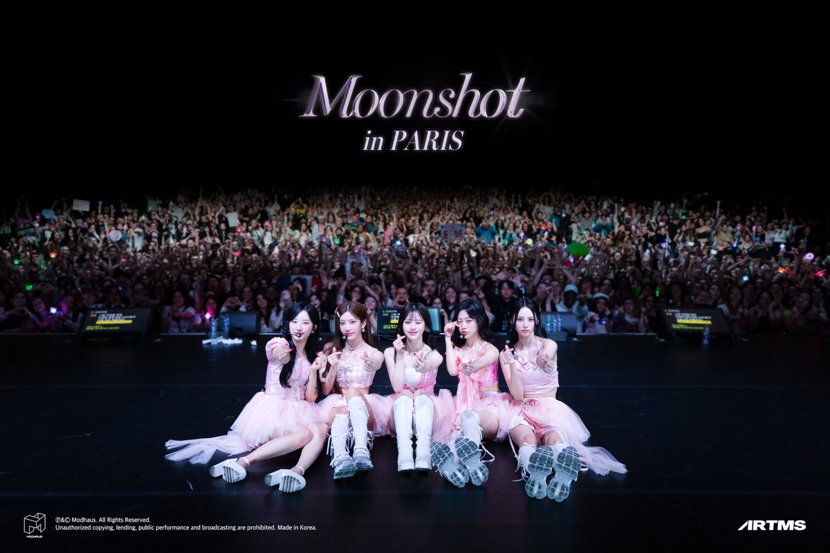 ARTMS Moonshot Paris는 정말 특별했어요!💫
OURII 여러분 덕분에 매 순간이 빛났답니다.✨
우리 다음 무대에서도 꼭 만나요! 사랑해요!❤️

ARTMS Moonshot Paris was special!💫
Every moment shined because of OURII.✨
Let’s meet again at the next stage! Je t'aime!❤️

#ARTMS #OURII #Moonshot