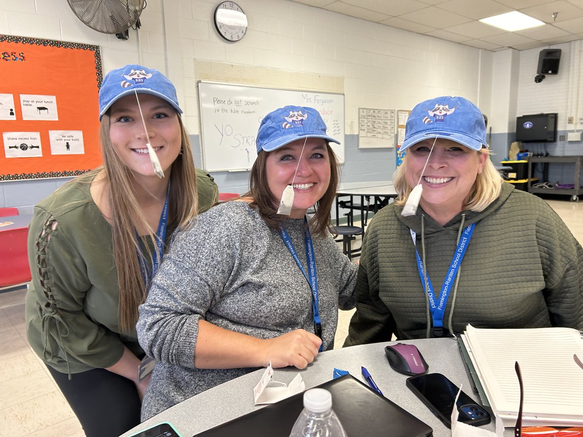We put on our “thinking caps” to prepare for our school data dive! Then, our amazing teams of professionals set goals for the year ahead! <a href="/RobertHunterES/">Robert Hunter</a> <a href="/FlemRarSchools/">FlemRarSchools</a>