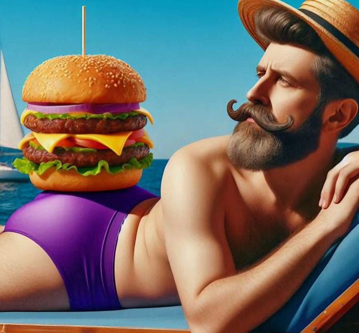 shineyourly8's tweet photo. The man who loves his meat must not forget to claim his purple buns at Burger King right now! https://t.co/Sla2nPBGFu