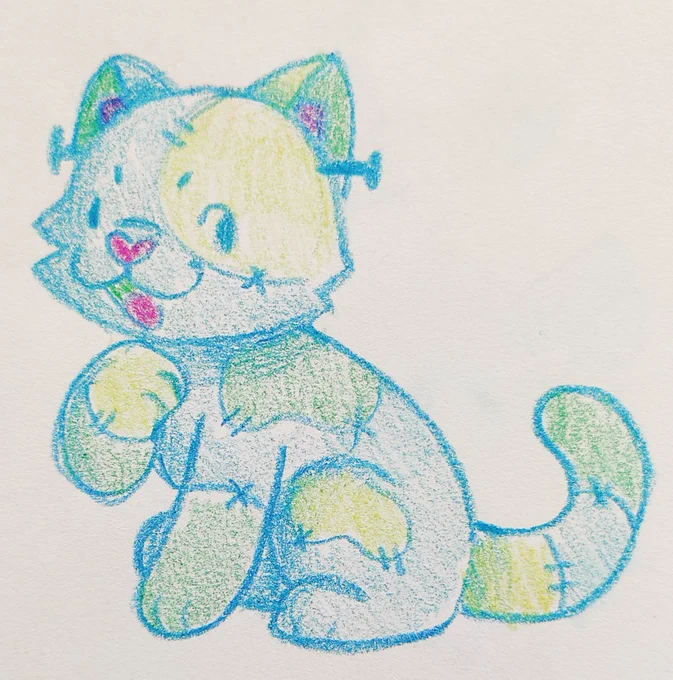 some crayon doodles from the market yesterday!! 