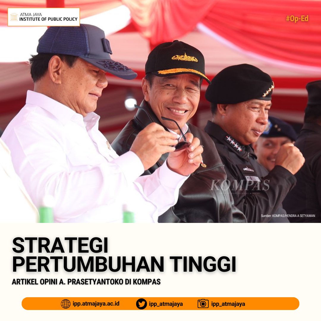 ipp_atmajaya's tweet photo. Dengan akan dimulainya pemerintahan baru, banyak ekspektasi yang dimiliki oleh pihak-pihak terkait pembangunan dan juga pertumbuhan ekonomi. https://t.co/pBJIxsGGnT