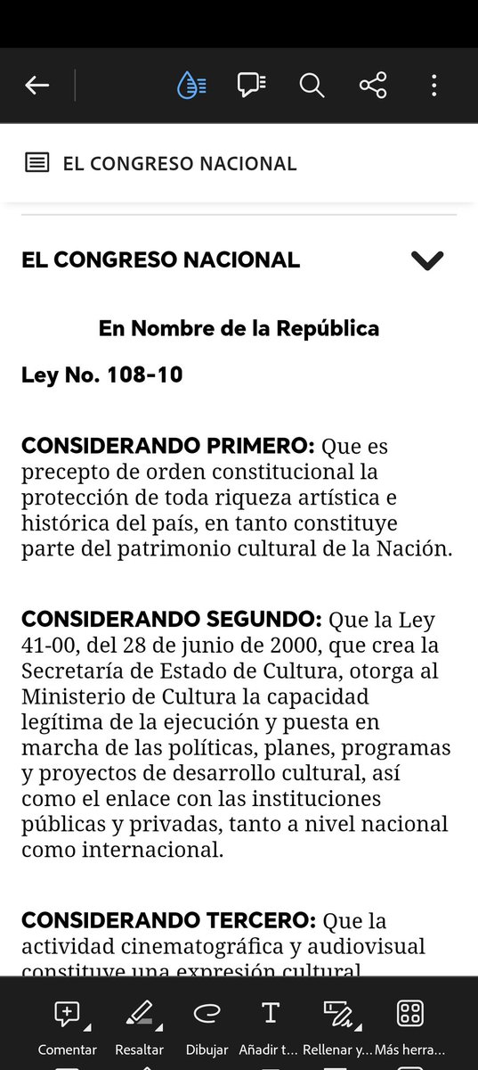 GeorgeMonteroRD's tweet photo. LEY DE CINE DE RD.
La analizar esta ley, nos damos cuenta que, o @luisabinader
y su gabillete osan ser muy estúpidos o en realidad están tratando de provocar la involución más descabellada y profunda al eliminarla
#DiosPatriaYLibertad @bbcmundo
@BBCWorld.

https://t.co/dKFx0lE9nx https://t.co/suBvVJtWjE