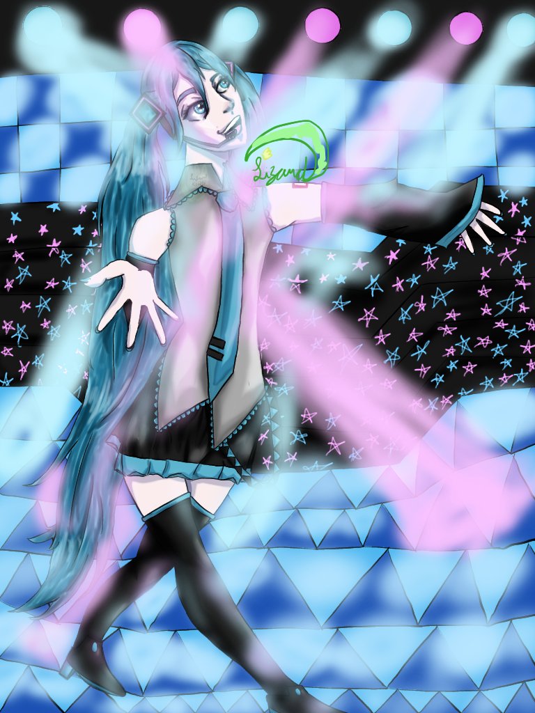 DeLizardKING's tweet photo. Redraw of Miku #art #digitalart #HatsuneMikuArt https://t.co/0mPuy3OT4q