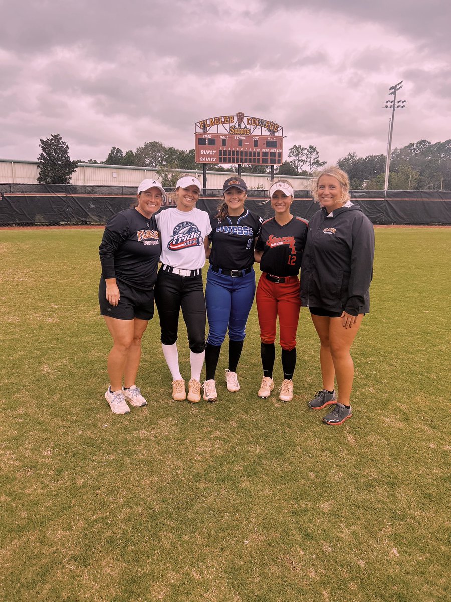 Great offical visit/camp. Can’t wait to become a Saint❤️💛 
<a href="/FlaglerSoftball/">Flagler Softball</a> 
<a href="/RileyRowe2025/">Riley Rowe</a> 
<a href="/HaleighCurry__/">Haleigh Curry 2025</a>