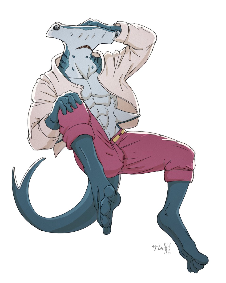 SamHiguma's tweet image. #weretober2024 day 20 - Hammerhead