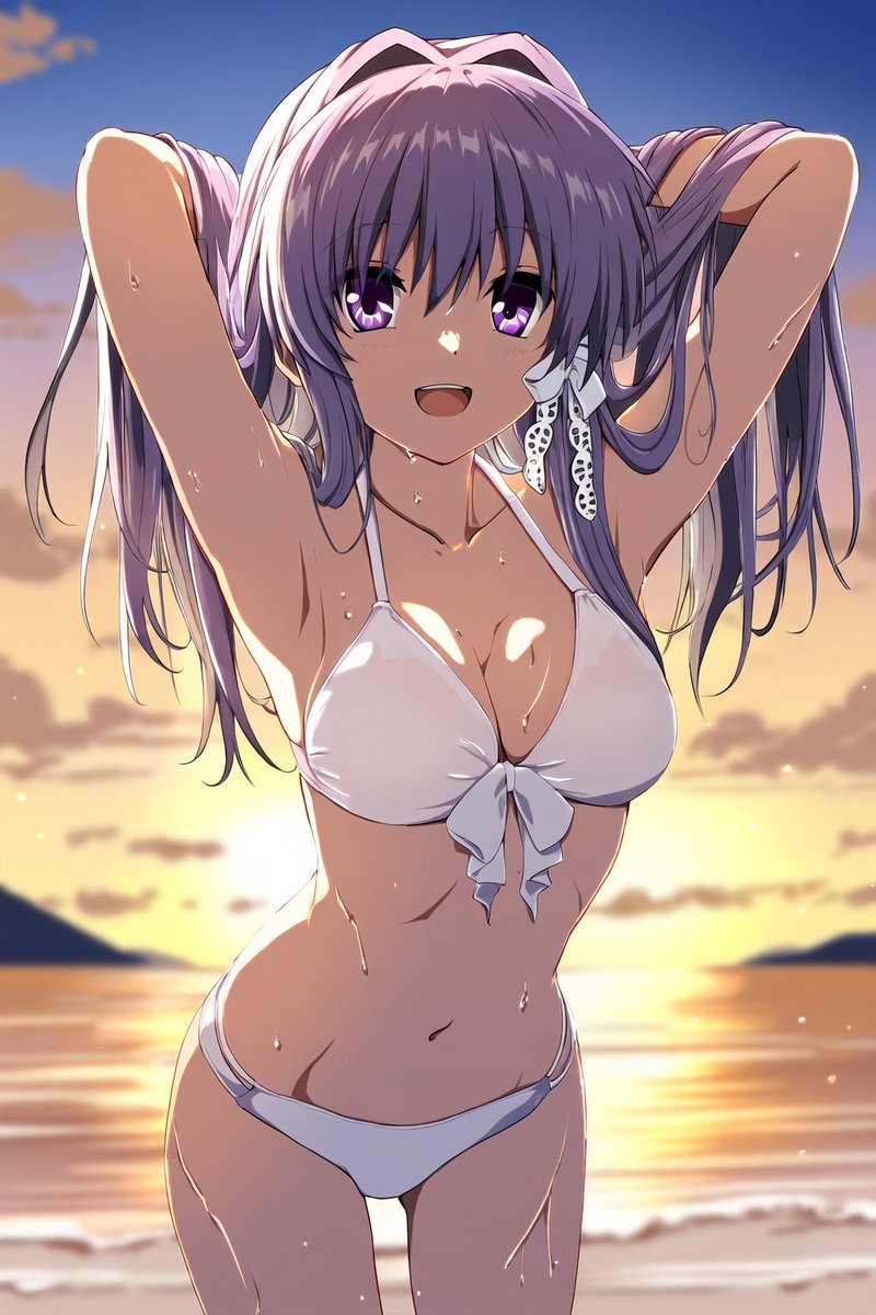 Azai245925's tweet photo. 藤林杏
👙＆👚

 #CLANNAD
 #クラナド
 #AIart
 #AIイラスト https://t.co/o4DeP0vfGa