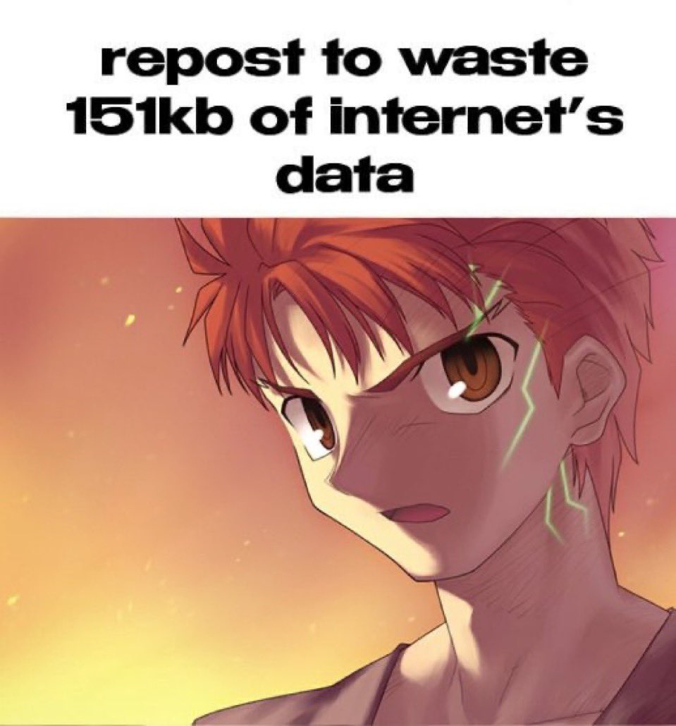 therealjay570's tweet photo. Goodbye fellow sworders. Until next #ShirouDay https://t.co/xpTz2jFpfF