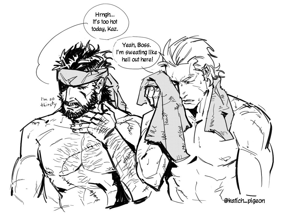 katich_pigeon's tweet photo. "Snake? What are you looking at?"
#bbkaz #mgs https://t.co/q1kdVxvojx