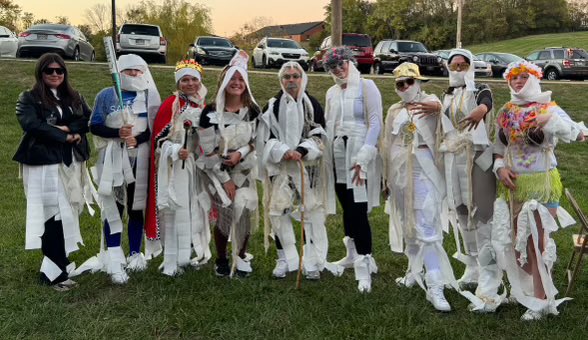 TMU_Softball's tweet photo. Tonight we had our team Halloween party!! Who do you think had the best costume? #gosaints https://t.co/bh9o2ob1ol