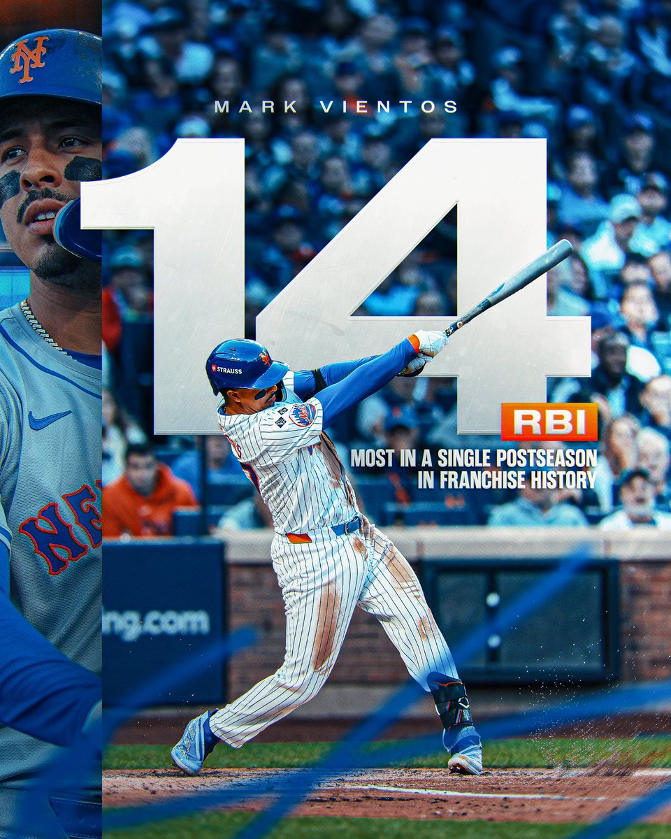 Mets's tweet photo. Swaggy’s in the record books 📚

@MarkVientos_5 | #LGM https://t.co/OXQibHcKfQ