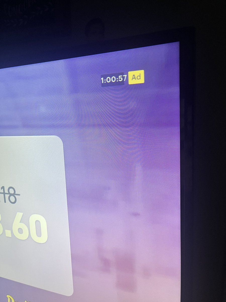 ahummert's tweet photo. Ive never complained about ads before, but this is a bit excessive Hulu! https://t.co/OhXAhmnFaT