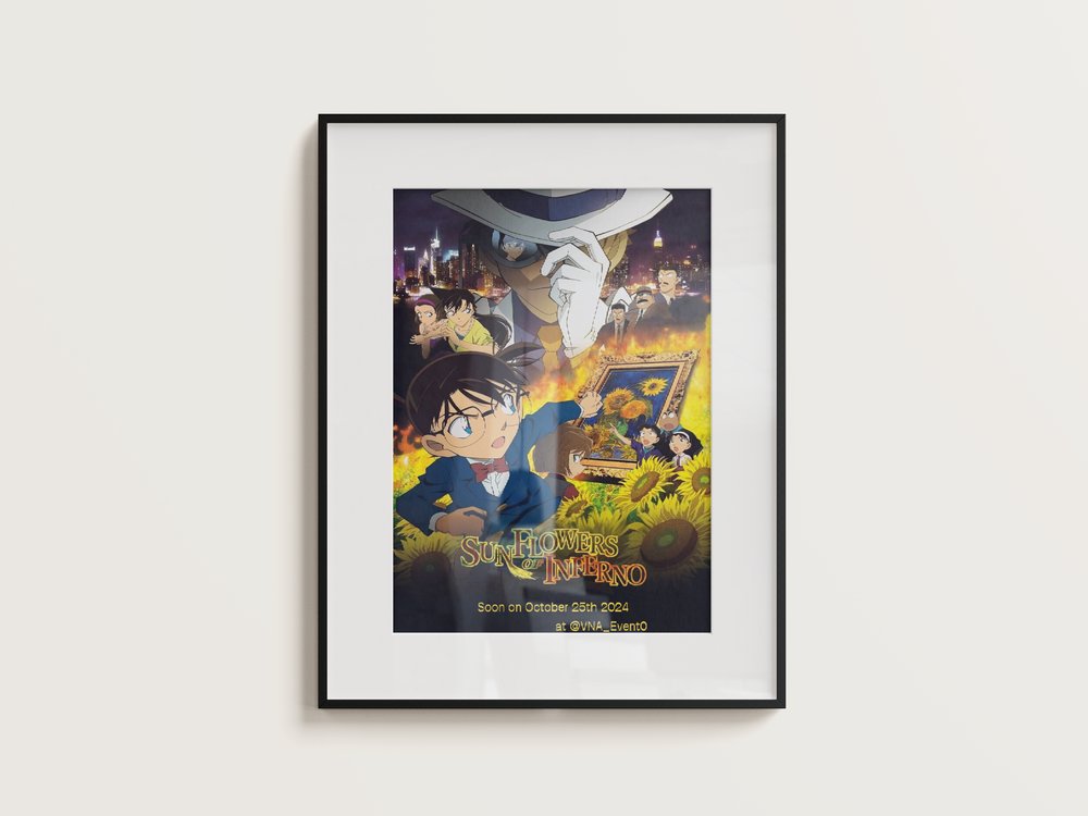 VNA_EVENTO's tweet image. ㅤ
  “Kaito Kid: Sunflowers of Inferno”
ㅤ━━━━━━━━━━━━━━━━━━
      VNA 35 PRESENT; MINI EVENT
ㅤ》 Friday: 25th October 2024
ㅤ