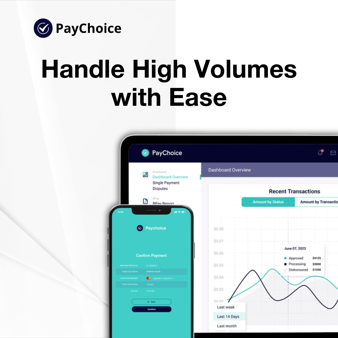 PayChoice_au's tweet image. Boost your business with #PayChoice’s #EFTPOS solutions. Our cutting-edge terminals are designed to handle high #transaction volumes, ensuring your operations run smoothly, no matter how busy it gets. hubs.li/Q02Prmmb0
