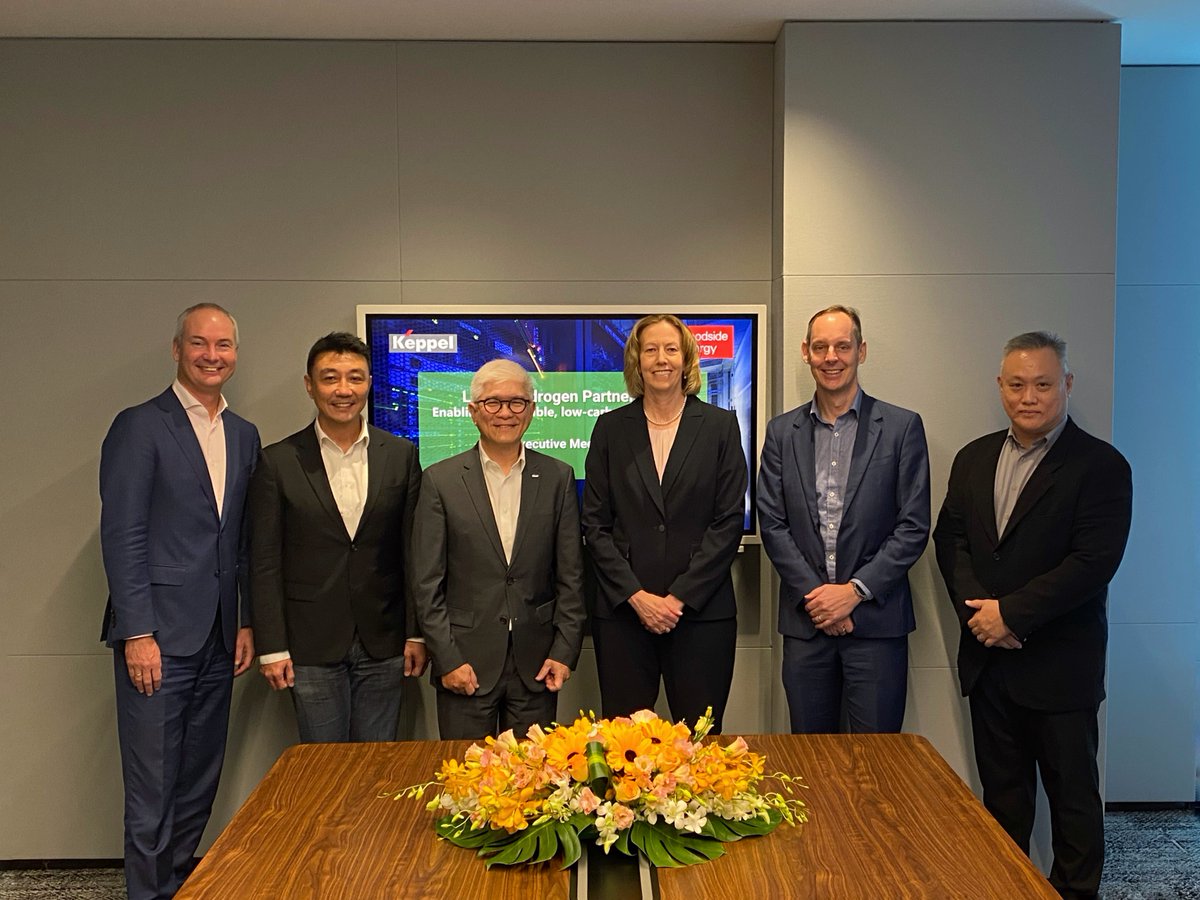 We’re pleased to announce that Woodside and Keppel have signed a conditional Offtake Term Sheet for the supply and purchase of liquid hydrogen. 

You can learn more here: spr.ly/6014qghEk