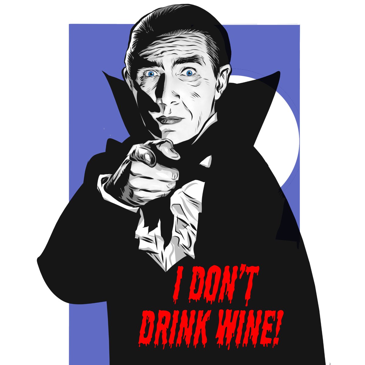 Happy birthday to Bela Lugosi! Raise a glass of wine to the great man!
Check out my t-shirts on tee.pub/lic/WQuPr7h4Vus